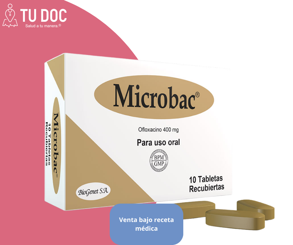 Microbac 400mg tableta recubierta