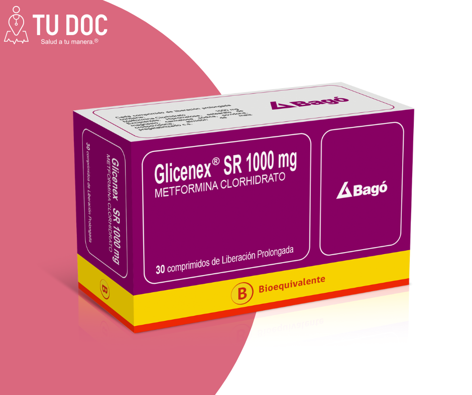 Glicenex Sr Comp. 1000 Mg