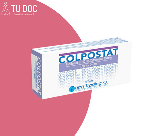 Colpostat 100/400mg óvulos