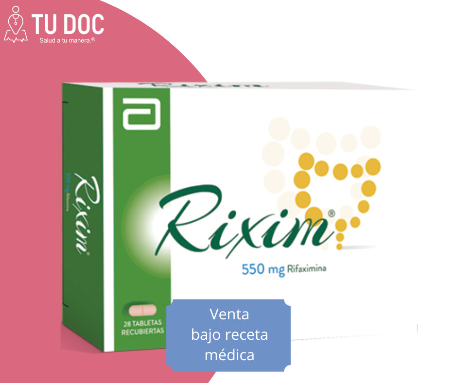 Rixim Tabletas Recub. 550 Mg