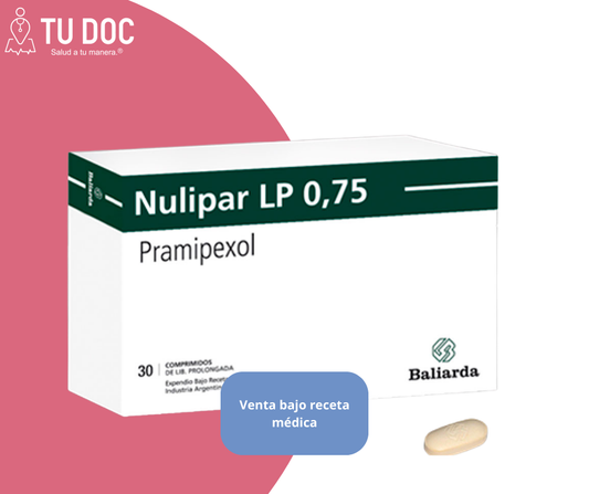 Nulipar 0.75mg comprimidos