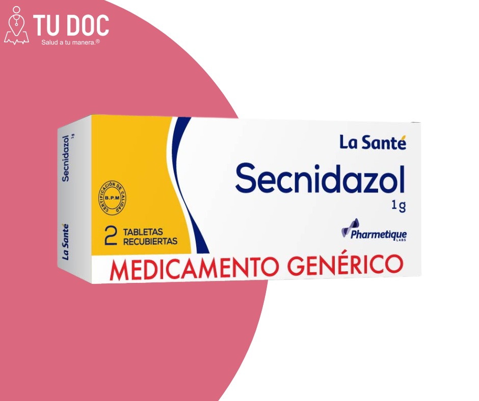 Secnidazol 1gr tabletas recubiertas