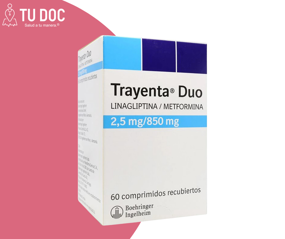 Trayenta Duo Comp. 2.5/850 Mg