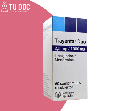 Trayenta Duo Comp. 2.5/1000 Mg