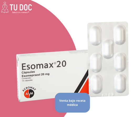 Esomax Capsulas 20 Mg
