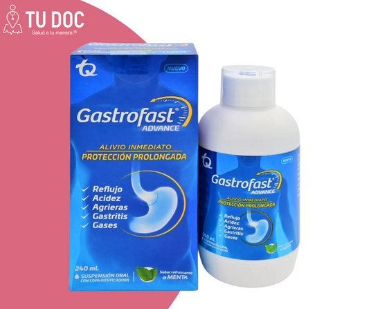 Gastrofast Advance Suspensión Oral Menta Frasco 240 ml