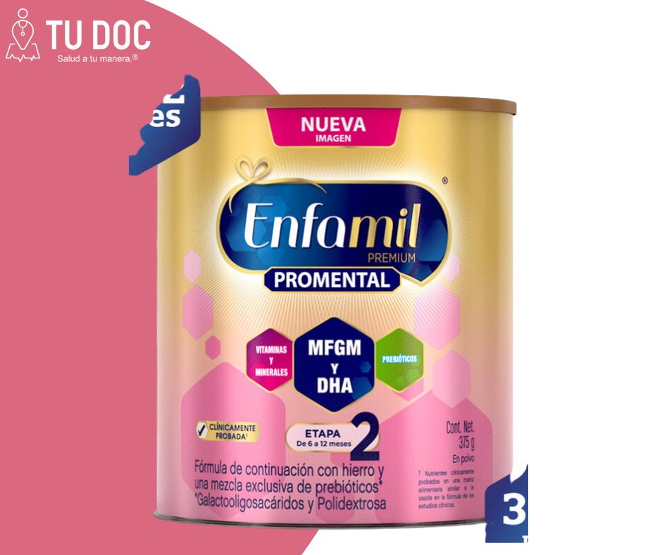 Enfamil  Fórmula infantil premium etapa 2 lata de 375g