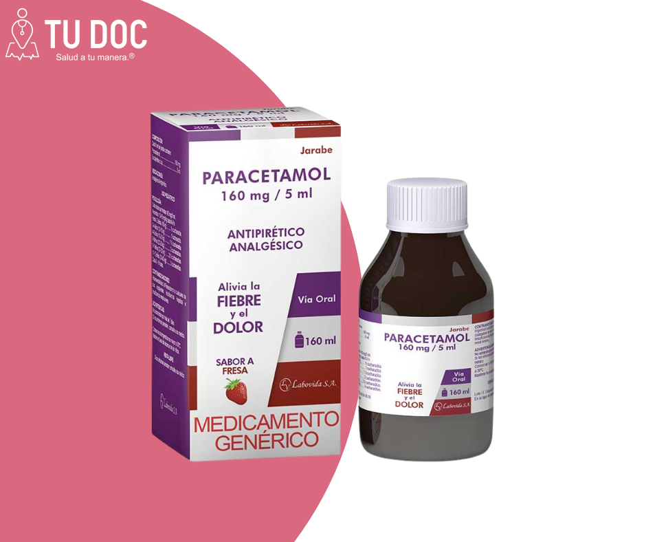 Paracetamol 160mg/5ml jarabe