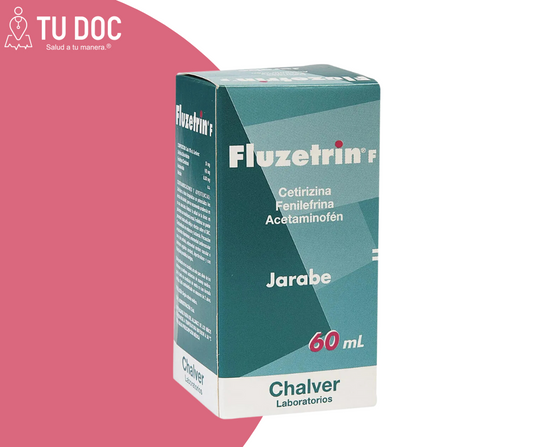 Fluzetrin F Jarabe Frasco x60 Ml