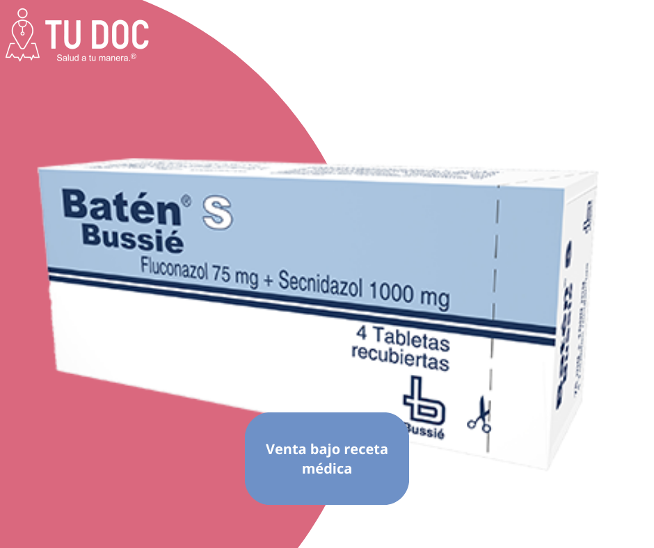 Baten S Tabletas Recubiertas 1000/75mg Caja 4 Unidades