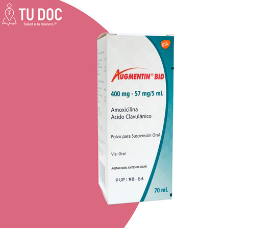 Augmentin 400/57mg suspensión