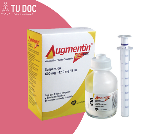 Augmentin 600/42.9mg suspensión