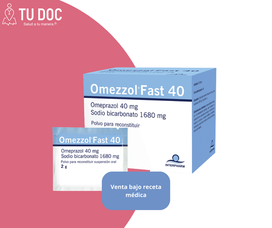 Omezzol Fast Sobres Polvo Para Susp Oral 40Mg