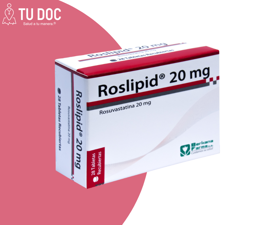 Roslipid E Tabletas /20Mg