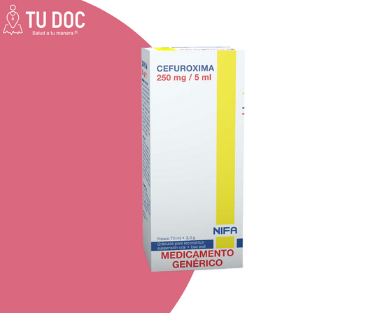 Cefuroxima 250mg/5ml