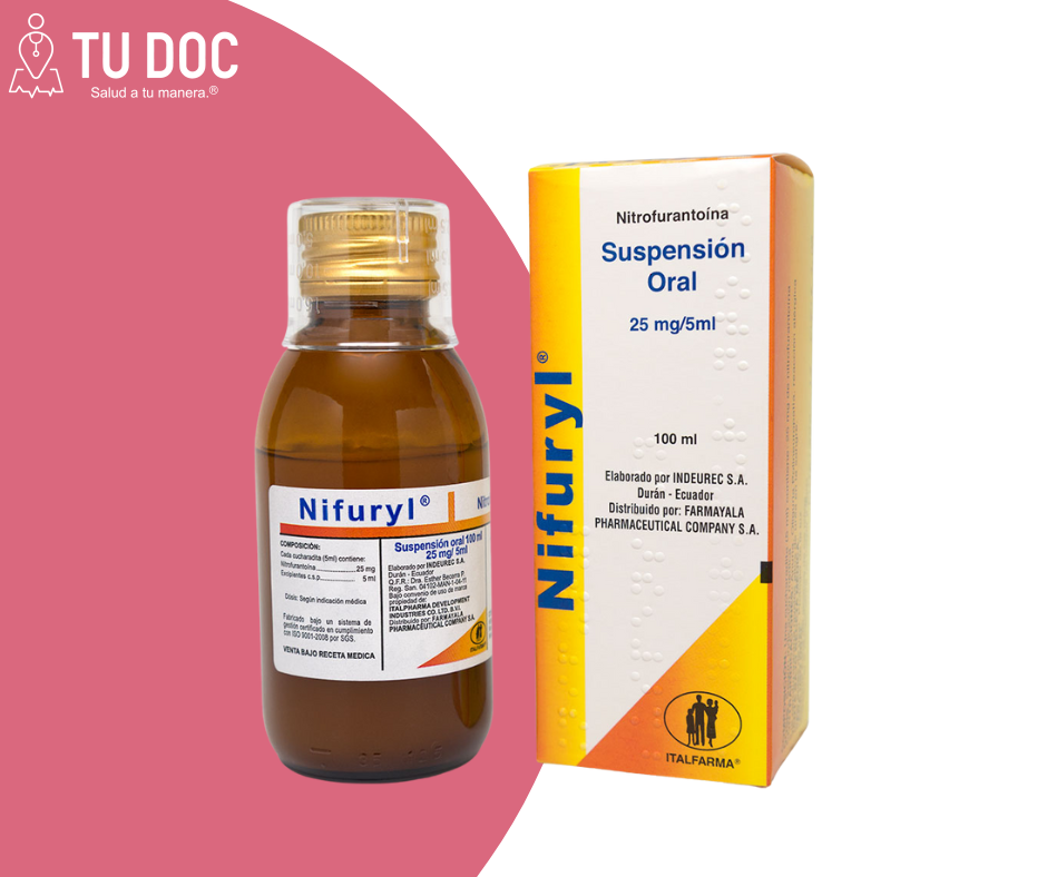 Nifuryl 25mg/5ml suspensión