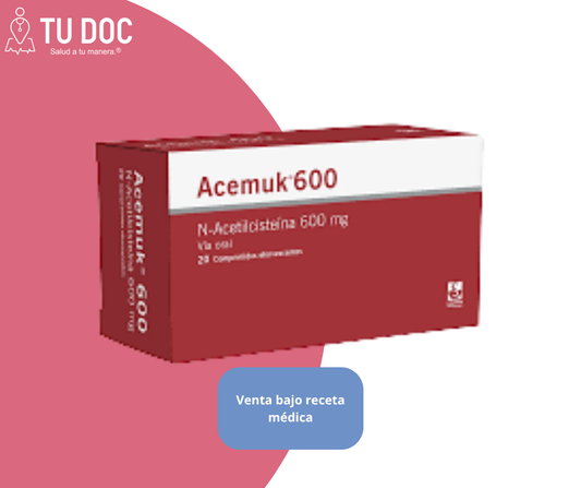 Acemuk 600 Comprimidos Efervescentes 600 mg