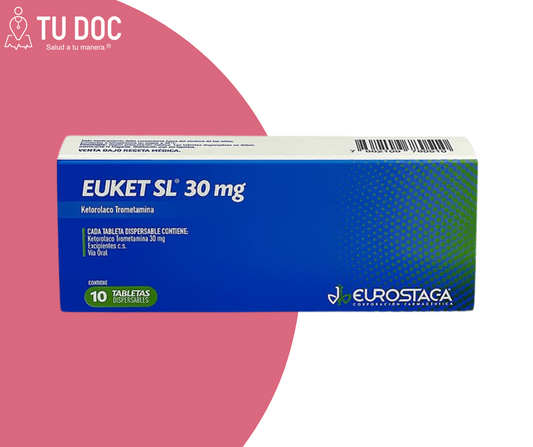 Euket 30mg  analgésico antiinflamatorio