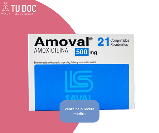 Amoval 500mg comprimido recubierto