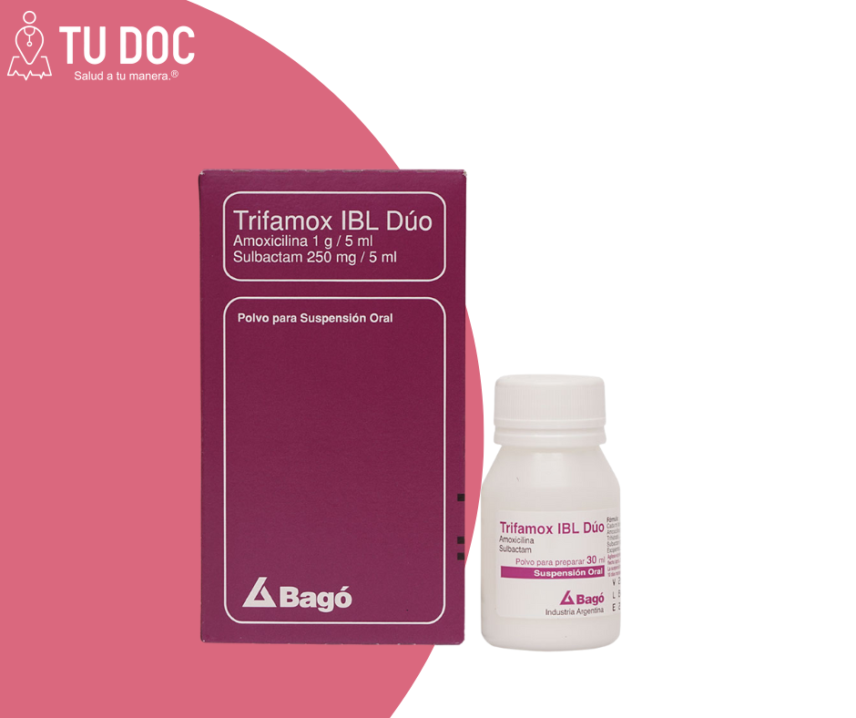 Trifamox ibl duo susx1gr/250mgx30ml