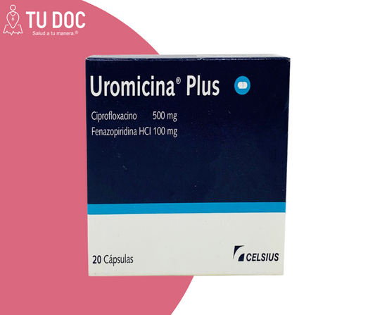 Uromicina Plus Caps 500 Mg