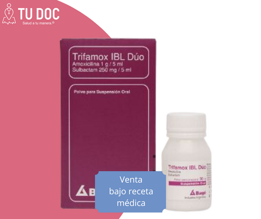 Trifamox ibl duo sus x1 gr + 250mg x 30ml