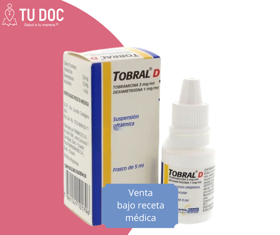 Tobral D Solucion Oftalmica Frasco x 5ml