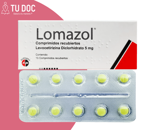 Lomazol Comprimidos Recubiertos 5 mg