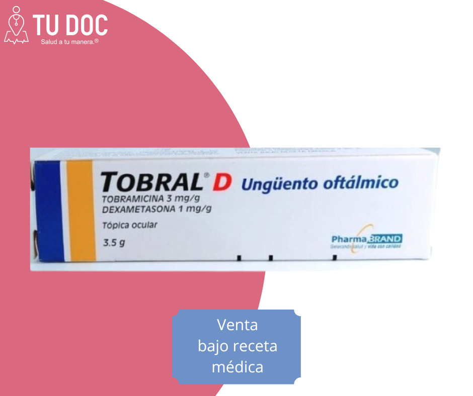 Tobral D ungüento oftalmico3/1mg