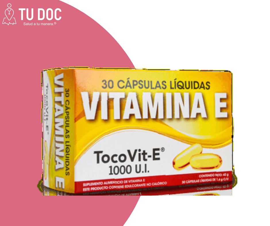 TOCO VIT E 1000 ui Capsulas Liquidas