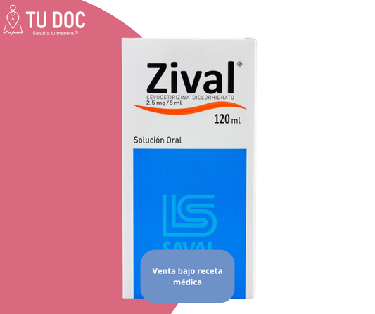 Zival 2.5mg/5ml jarabe 120ml