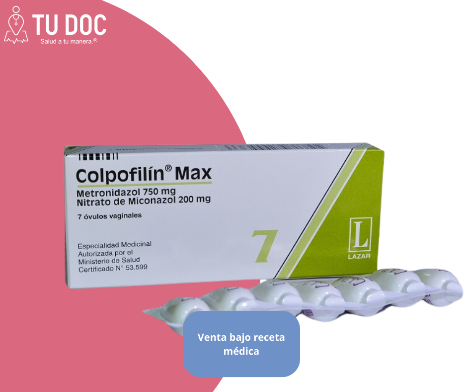 Colpofilin 750/200mg óvulos
