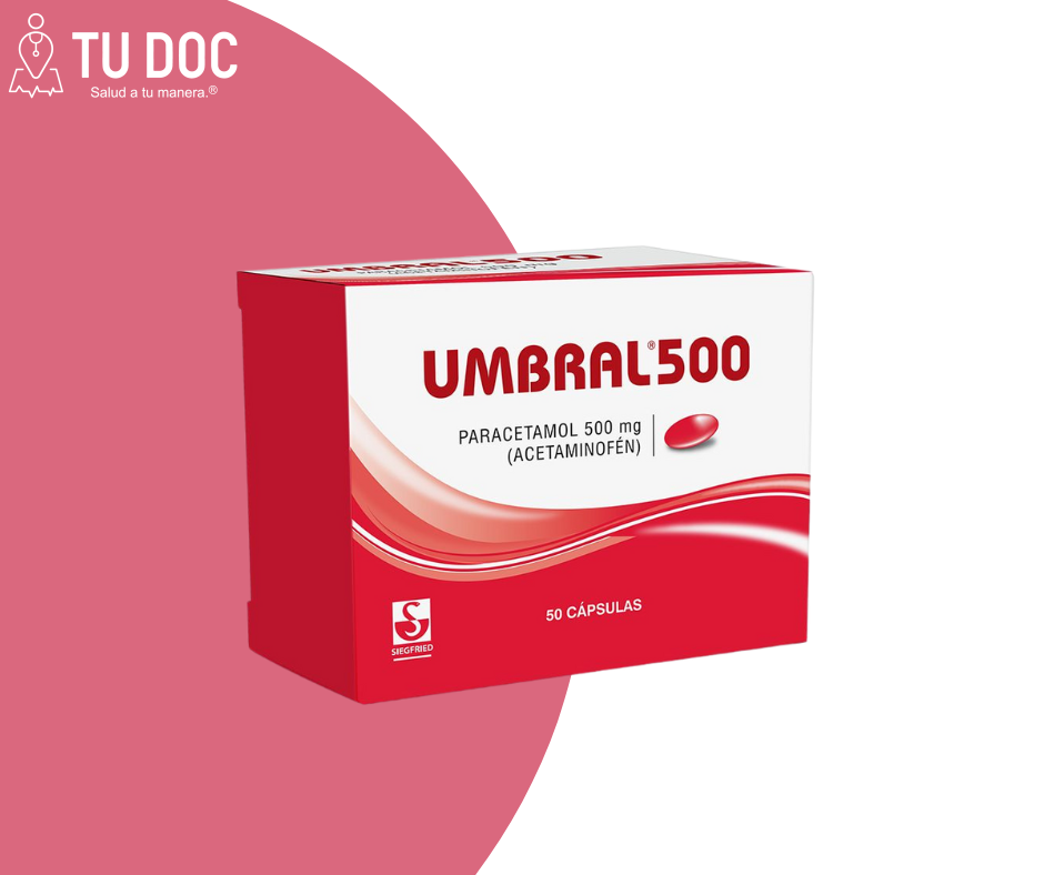 Analgésico umbral 500 mg cápsulas