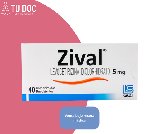 Zival 5mg comprimidos