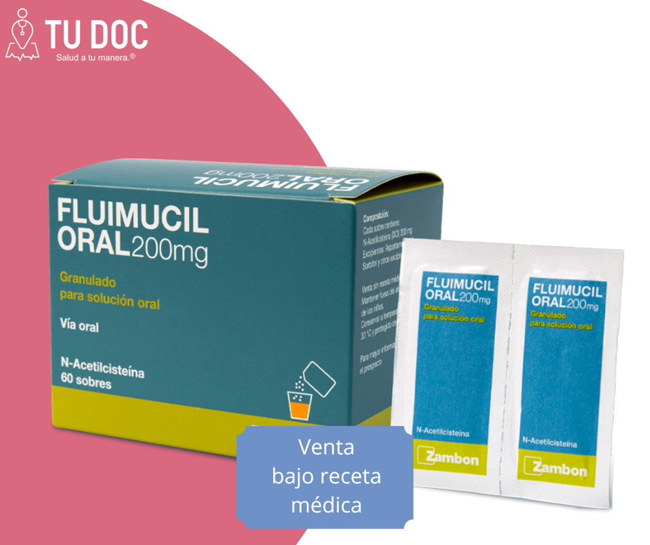 Fluimucil Granulado 200 mg Sobre