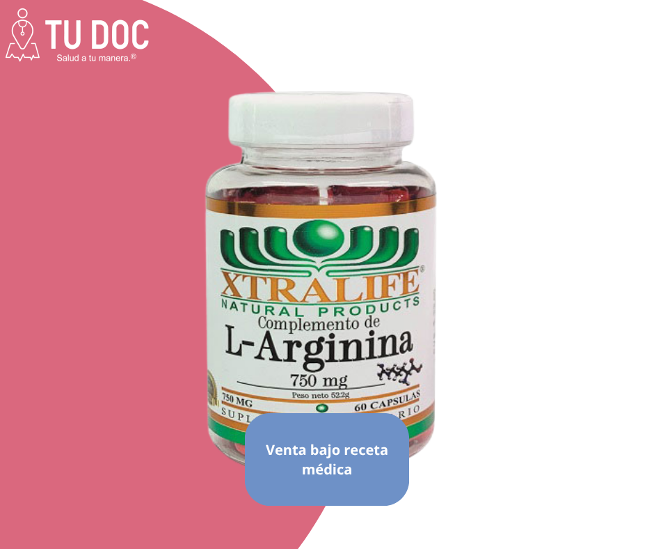 Xtralife 750mg cápsula frasco x 60