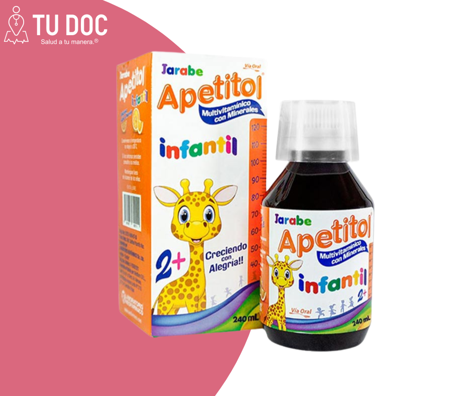 Multivitaminico apetitol jarabe 240ml