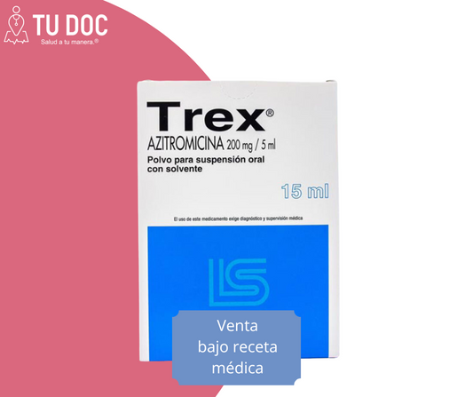 Trex suspensión 200mg/5ml frasco x15ml