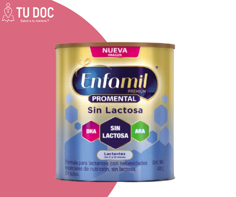 Enfamil Fórmula Infantil Premium Sin Lactosa 400 G Tarro