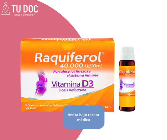 Raquiferol 40000ui ampollas bebibles