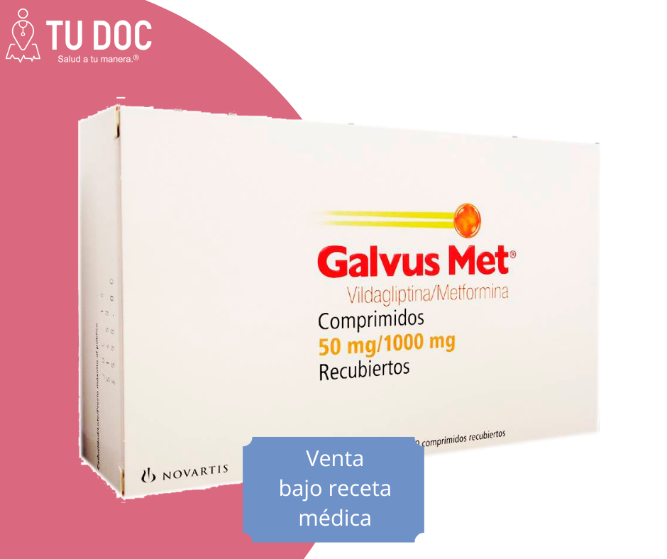 Galvus Met Comprimidos Recubiertos 50/1000 mg