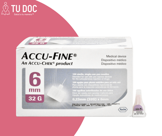 Accu-Fine Aguja Para Pluma #32gx6mm