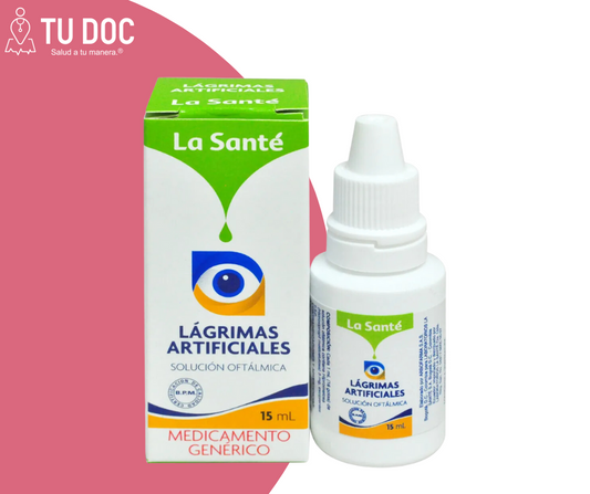 Lagrimas artificiales Lubricante oftálmico  en gotas 15 ml