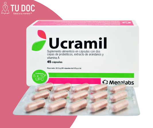 Ucramil Suplemento Alimenticio Capsulas 5x10e8 Ufc