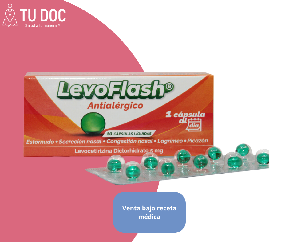 Levoflash Caps Liquidas 5Mg