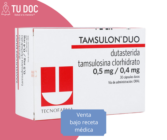 Tamsulon Duo Capsulas 0.5/0.4 Mg