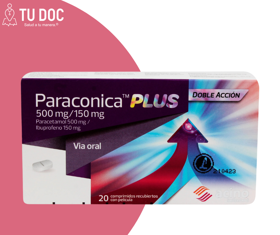 Paraconica Plus Comprimidos 500/150Mg