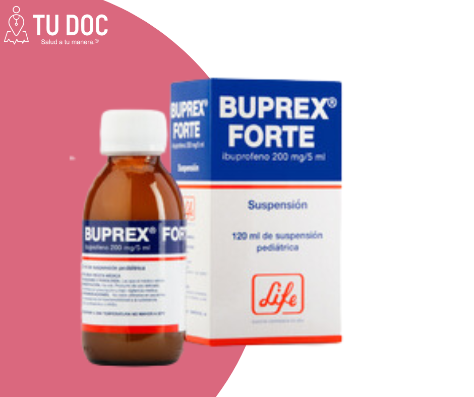 Buprex Forte 200 mg / 5 ml suspensión 120 ml