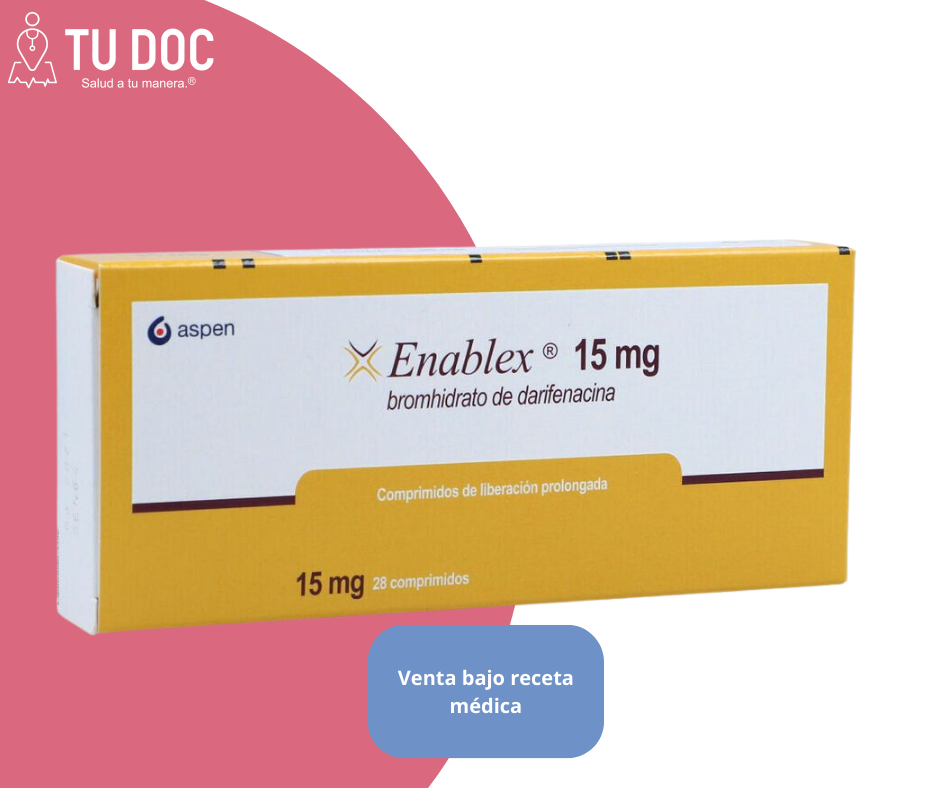 Enablex 15mg comprimidos