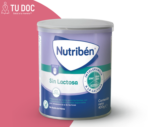 Leche Nutriben sin lactosax400gr